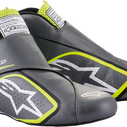 Alpinestars Supermono Anthracite Yellow racing shoe