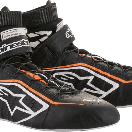Alpinestars Tech 1Z v2 Black Orange racing shoe