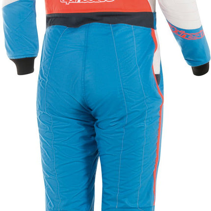 Alpinestars GP Pro Comp Stella Light Blue White women's racing suit detail