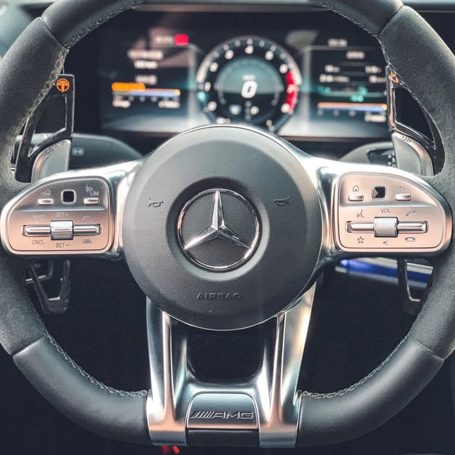 Armaspeed Forged Carbon / Luminous Paddle Shifters for Mercedes-AMG Models, image 5