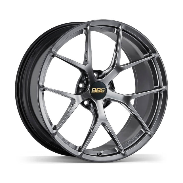 BBS FI137DB FI-R Forged aluminum 1-piece wheel 19x9.5 ET22 5x120 CB72.5 Diamond Black (DB)