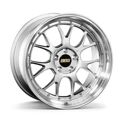 BBS LM329DS-SLD Forged Aluminum 2-Piece Wheel LM-R LM329 20x9.5 ET40 5x114.3 CB66, Diamond Silver Disk and Silver Diamon