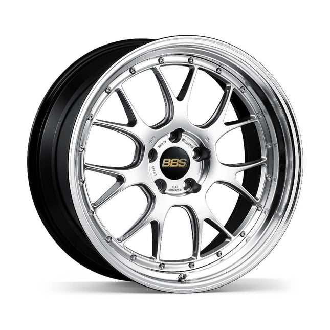 BBS LM370DS-BKBD Forged Aluminum 2-Piece Wheel LM-R LM370 20x9 ET25 5x120 CB72.5,Diamond Silver Disk and Black Bright Di
