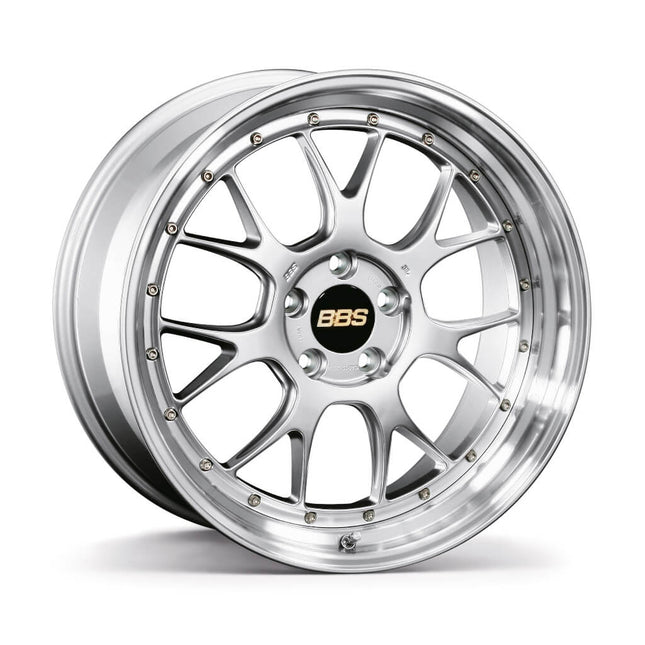 BBS LM382DS-SLD Forged Aluminum 2-Piece Wheel LM-R LM382 20x10 ET12 5x112 PFS,Diamond Silver Disk and Silver Diamond-cut