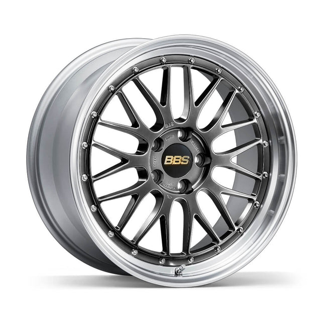 BBS LM239DB-SLD LM Forged aluminum 2-piece wheel 20x10.5 ET20 5x114.3 CB66 Diamond Black disk and Silver Diamond-cut rim