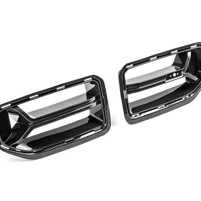 Trevora G87 M2 Pre-Preg Carbon Fiber CSL Front Grilles - TR-BG87CSLFGCF, view 3