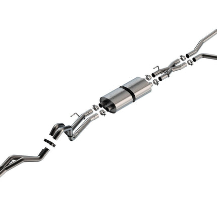 Borla 140940 ATAK Cat-Back Exhaust for Toyota Tundra 3.4 V6 (2022-2024)
