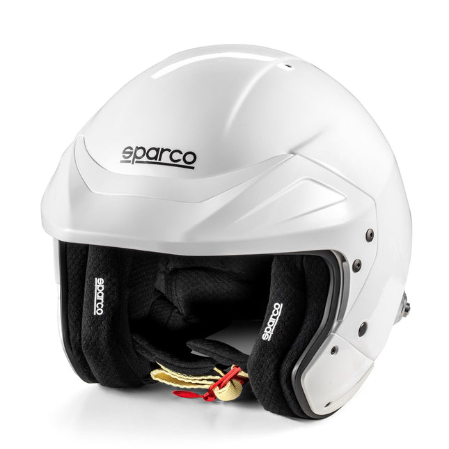 Sparco Flux RJ 8859-2024 Fiberglass Racing Helmet (Open Face)