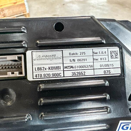 Lamborghini Huracan Instrument Cluster Cruise Control, OEM, Part Number: 4T0920900C