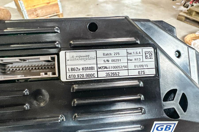 Lamborghini Huracan Instrument Cluster Cruise Control, OEM, Part Number: 4T0920900C