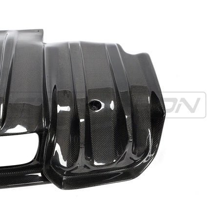 Mini F56 Cooper S JCW Carbon Fibre Diffuser CT526, view 6
