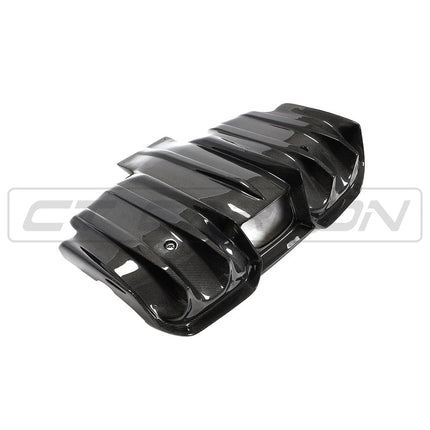 Mini F56 Cooper S JCW Carbon Fibre Diffuser CT526, view 5