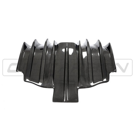 Mini F56 Cooper S JCW Carbon Fibre Diffuser CT526, view 2
