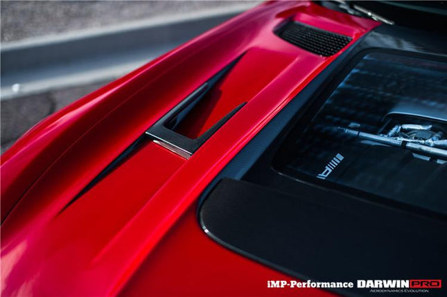 DarwinPro IMP Carbon Fiber Hood for Mercedes-AMG GT / GT S / GT C / GT R 2015-2020, image 9