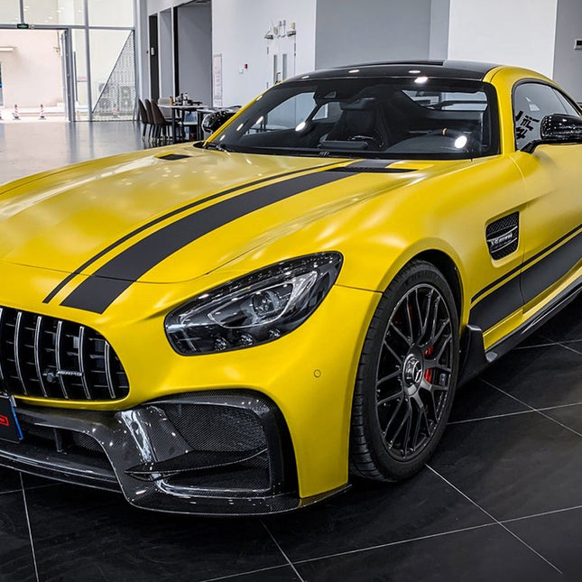 DarwinPro IMP Style Partial Carbon Fiber Full Body Kit for Mercedes-AMG GT / GT S / GT C 2017-2020, image 11