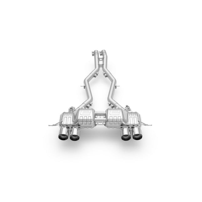 Eisenmann Sport Rear Muffler with 4 x 110mm Carbon Tips for BMW X5M F95 (B5500.01104.CSS)