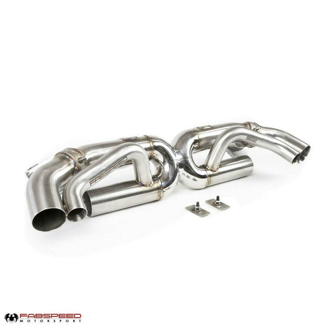 Fabspeed Cat-Back Valvetronic MaxFlo Exhaust for Porsche 911 Carrera 992.1 and 992.2 2019-2029