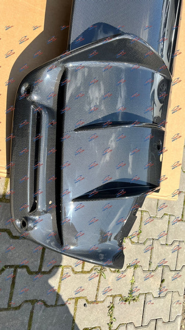 Ferrari 296 GTB Rear Diffuser Carbon for Camera, OEM, Part Number: 887758