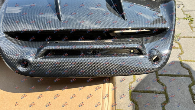 Ferrari 296 GTB Rear Diffuser Carbon for Camera, OEM, Part Number: 887758
