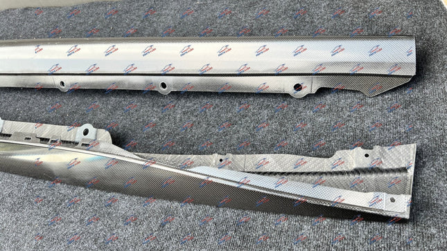 Ferrari 296 GTB Side Skirt Sill Cover Carbon, OEM, Part Number: 777167, 777177