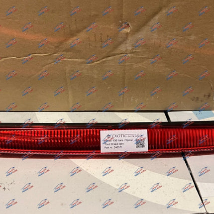 Ferrari 458 Italia Spider & 488 GTB Spider Third Brake Light, OEM, Part Number: 244435
