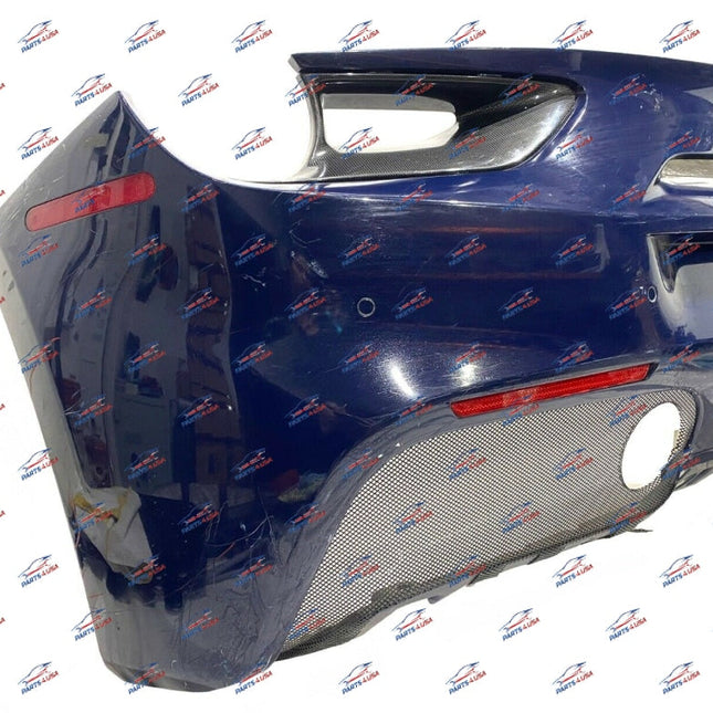 Ferrari 488 GTB Rear Bumper Complete with Carbon Trim, OEM, Part Number 86813610
