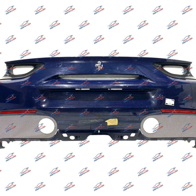 Ferrari 488 GTB Rear Bumper Complete with Carbon Trim, OEM, Part Number 86813610