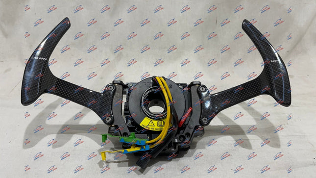 Ferrari 488 GTB / Spider F1 Gearbox Control Set, Carbon, OEM, Part Number: 342606