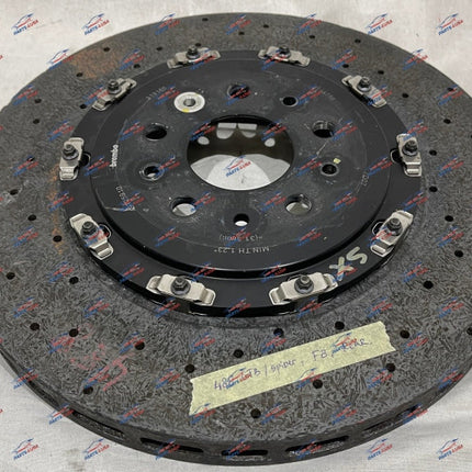 Ferrari 488 GTB/Spider, F8 Tributo Rear Ceramic Brake Disc, Brembo, OEM, Part Number 319166
