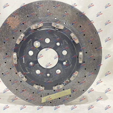 Ferrari 488 GTB/Spider, F8 Tributo Rear Ceramic Brake Disc, Brembo, OEM, Part Number 319166