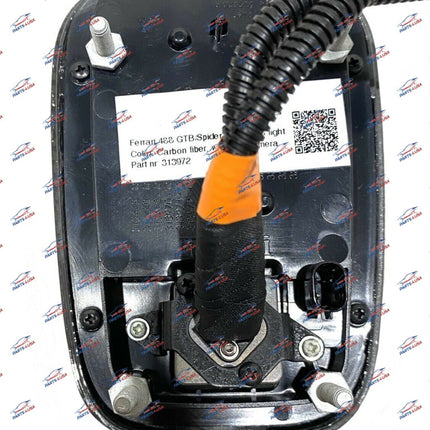 Ferrari 488 GTB Spider Rear Camera with Carbon Bracket, OEM, Part Number: 313974