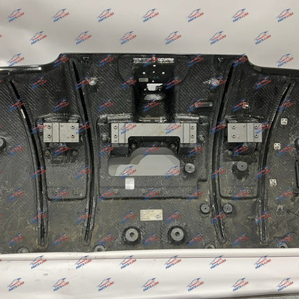 Ferrari 488 GTB & Spider Rear Diffuser, Carbon Fiber, Camera Version, OEM, Part Number: 70003838