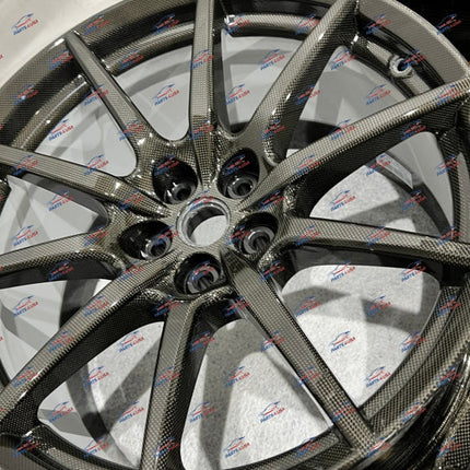 Ferrari 488 Pista Carbon Fiber Wheels Set, OEM, Part Number: 866267