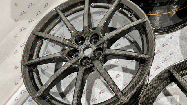 Ferrari 488 Pista Carbon Fiber Wheels Set, OEM, Part Number: 866267, view 8