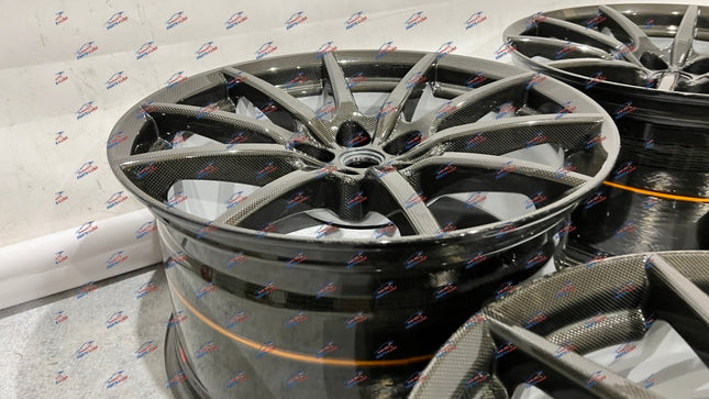 Ferrari 488 Pista Carbon Fiber Wheels Set, OEM, Part Number: 866267, view 11
