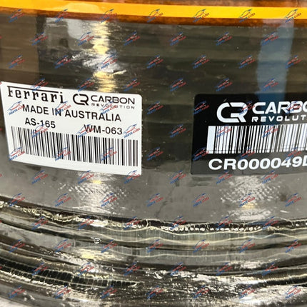 Ferrari 488 Pista Carbon Fiber Wheels Set, OEM, Part Number: 866267