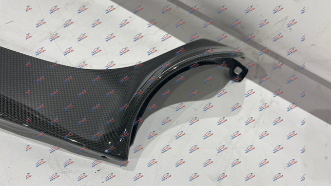 Ferrari 488 Pista Rear Bumper Upper Part, Carbon Fiber, OEM, view 9
