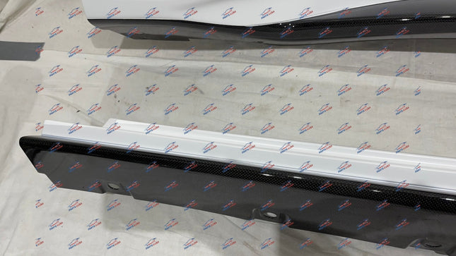 Ferrari 488 Pista Side Skirts, Carbon Fiber, Left and Right, OEM, Part Number 766048 766055, view 5