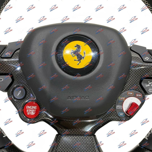 Ferrari 488 Pista / Spider Carbon Steering Wheel with LED, OEM