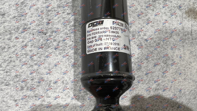 Ferrari 488 Pista Spider Rear Suspension Shock Absorber, Part Number: 338435