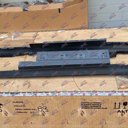 Ferrari 812 Competizione Side Skirt, Left + Right, Carbon Fiber, Glossy, OEM, Part Number: 985798405
