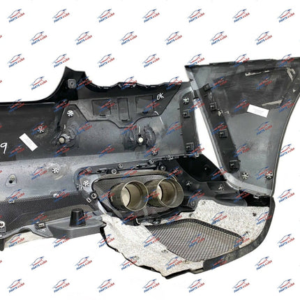 Ferrari 812 GTS Rear Bumper Complete with Black Tips, No Camera Version, OEM, Part Number 985786085