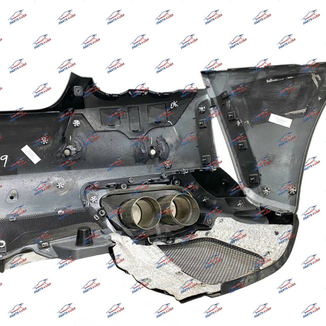 Ferrari 812 GTS Rear Bumper Complete with Black Tips, No Camera Version, OEM, Part Number 985786085