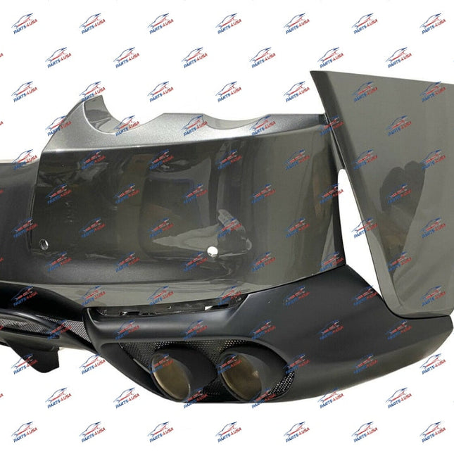 Ferrari 812 GTS Rear Bumper Complete with Black Tips, No Camera Version, OEM, Part Number 985786085