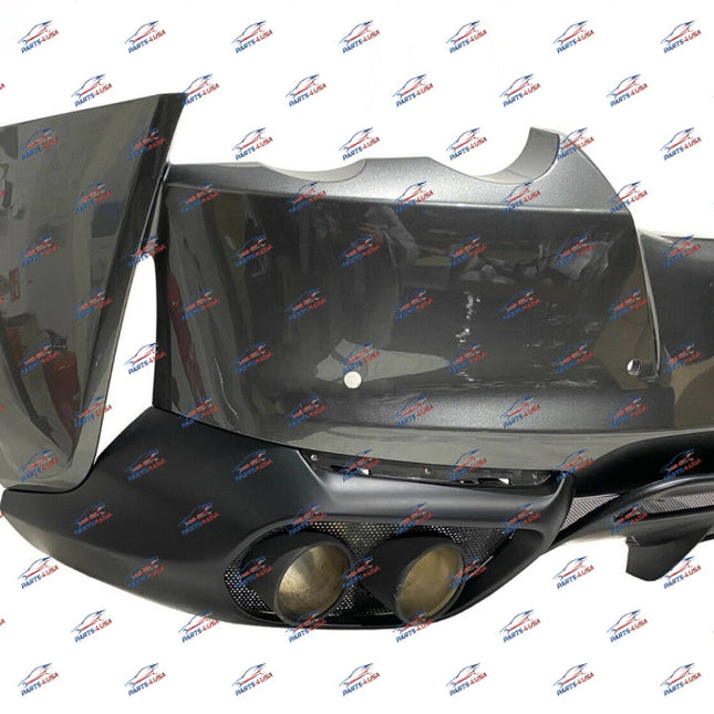Ferrari 812 GTS Rear Bumper Complete with Black Tips, No Camera Version, OEM, Part Number 985786085