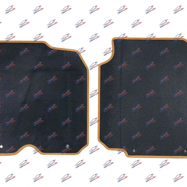 Ferrari 812 Superfast Floor Mat, Black with Camel, OEM Part