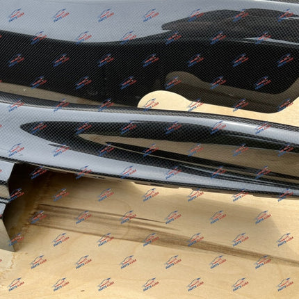 Ferrari 812 Superfast GTS Side Skirt Cover Outer Sill, Left and Right, Carbon Fiber, OEM, Part Numbers: 89130300/89130200