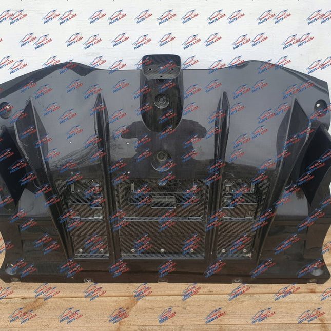 Ferrari F12 TDF Rear Diffuser, Carbon Fiber, OEM, Part Number 87436900