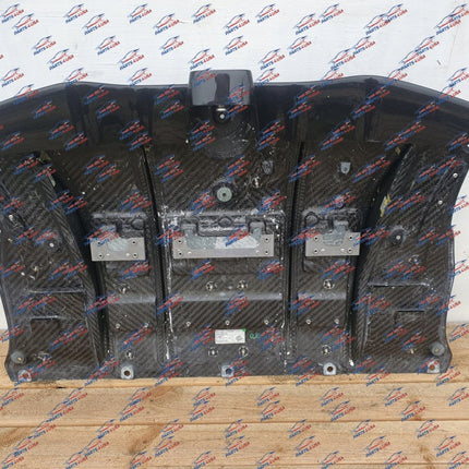 Ferrari F12 TDF Rear Diffuser, Carbon Fiber, OEM, Part Number 87436900