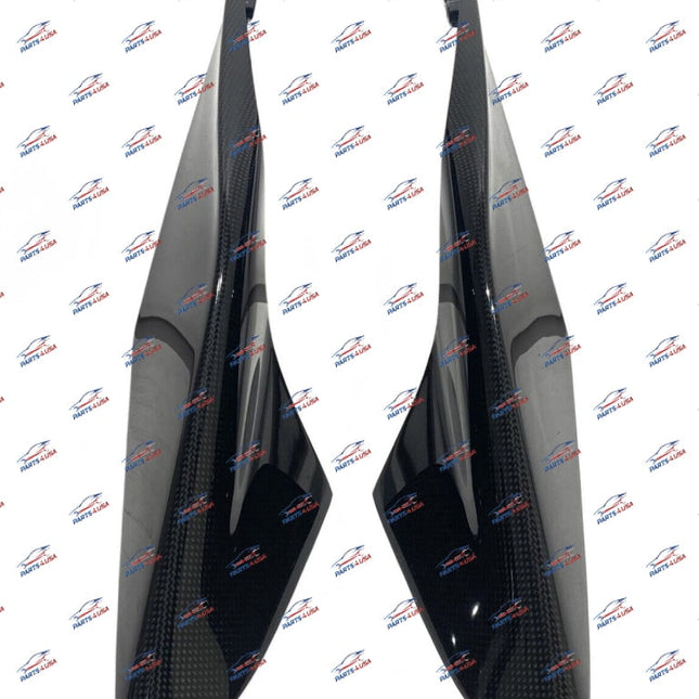 Ferrari F8 Tributo Air Intake Carbon Fiber Cover, OEM, Part Number 891163 891184